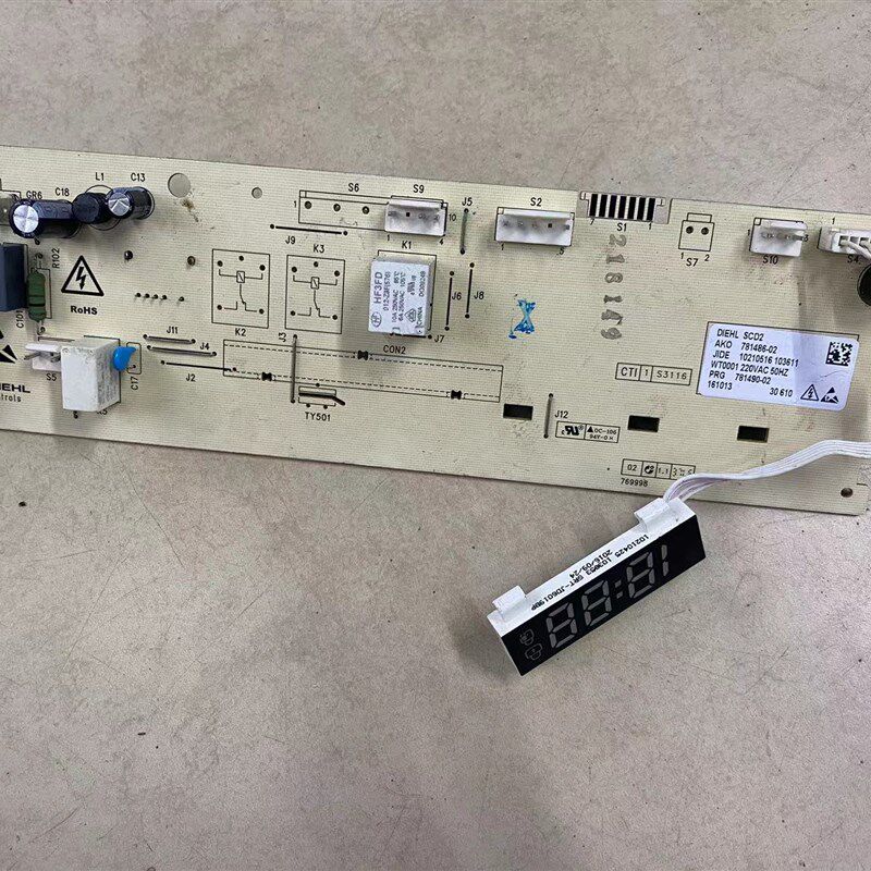 康佳滚筒洗衣机XQG80-BB12228W 电脑板主板电路板控制板