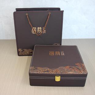 新款高档海参皮盒淡干海参包装盒商端辽参刺参半斤一斤礼盒空盒子