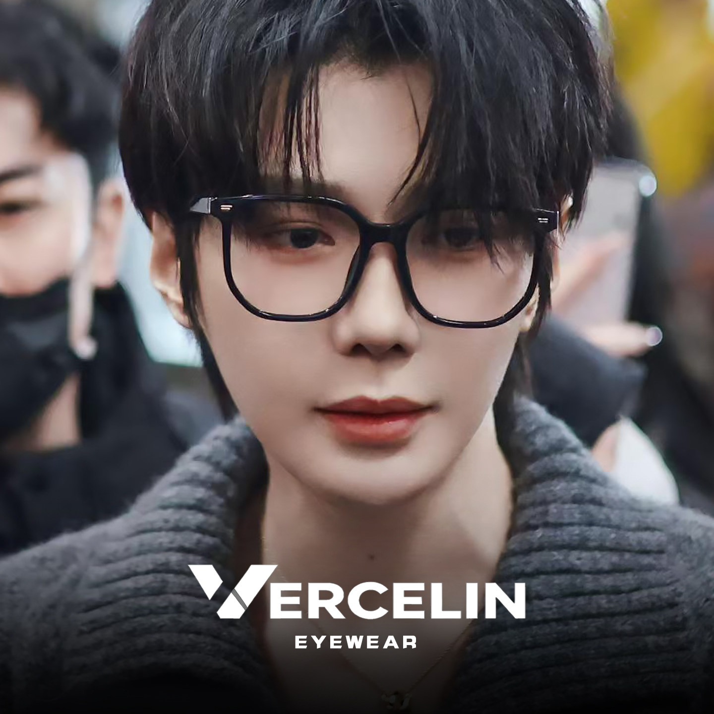 郝熠然同款黑色大框男士痞帅眼镜近视女可配度数超轻素颜变色眼睛