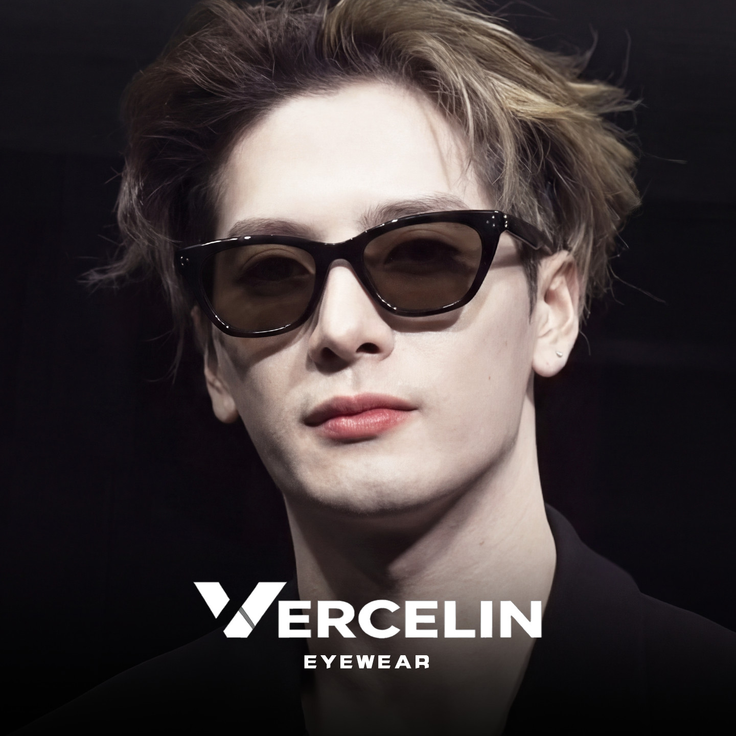 王嘉尔同款复古gm茶色猫眼墨镜男高级感偏光太阳眼镜女开车带度数