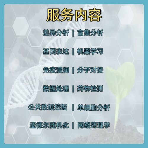 生信分析 孟德尔 tcga/geo 单细胞转录组 数据分析 网络药理学