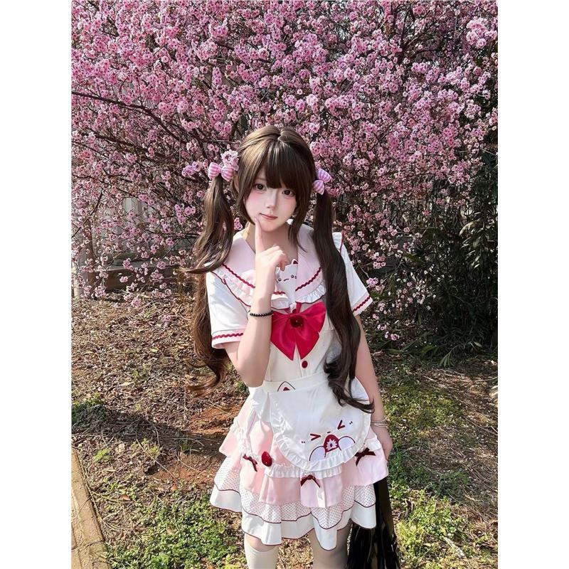 初樱社原创正版jk水手服制服日系可爱甜美洛丽塔连衣裙现货