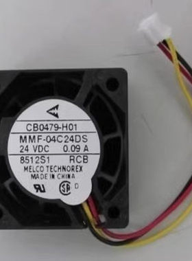 CB0479-H01 MMF-04C24DS RCB 原装三菱J3/J4驱动器风扇 24V 0.09A