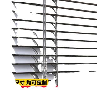 铝合金百叶窗帘卫生间厕所家用卷帘办公室遮光卧室升降免打孔网红