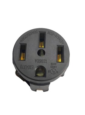 美式四孔直插 NEMA14-50R房车新能源大电流50A储能发动机插座