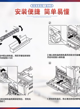 适用A33K031美能达454e粉盒bizhub554e复印机墨盒柯美TN513墨粉盒