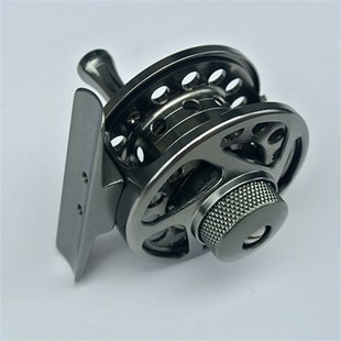 慈溪厂家冲量全金属前打轮泄力飞钓轮轻飞蝇轮鱼扣渔轮左右手互换