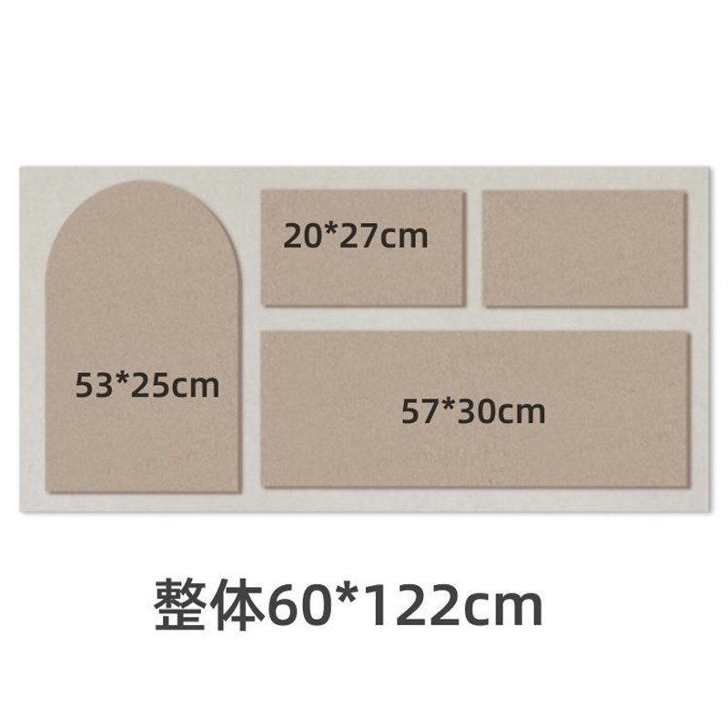 【出口级品质】自粘背胶毛毡板墙贴彩色装饰软板照片墙留言板背景