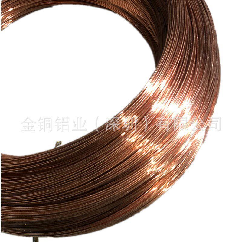 厂家直销磷铜线 QSn6.5-0.1磷青铜丝 弹簧专用铜线1.4 1.5 1.6mm