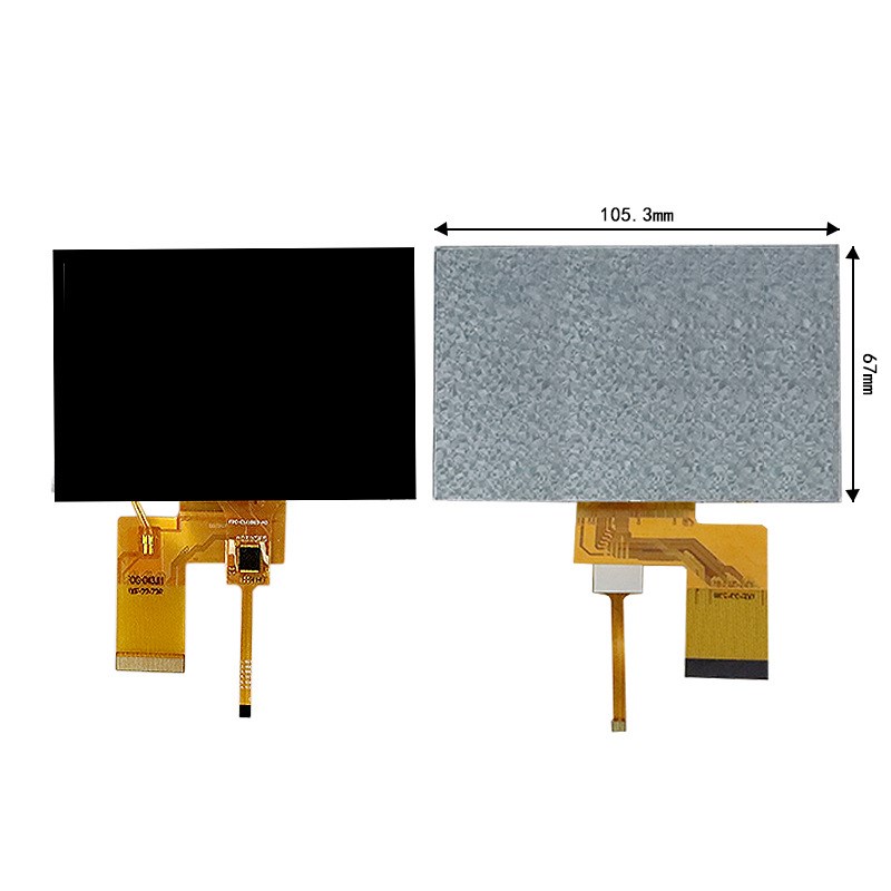 polcd浦洋4.3寸TFT彩屏液晶显示屏RGB接口屏幕ST7262E43驱动屏