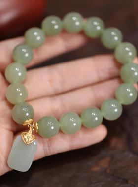 母亲节礼物 无事牌手链2024新款仿和田玉手串送生日礼物直播精选