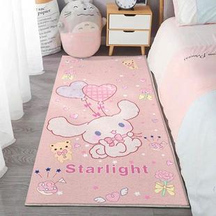 儿童地毯卧室床边毯阅读区卡通宝宝少女可爱爬爬垫子家用房间地垫