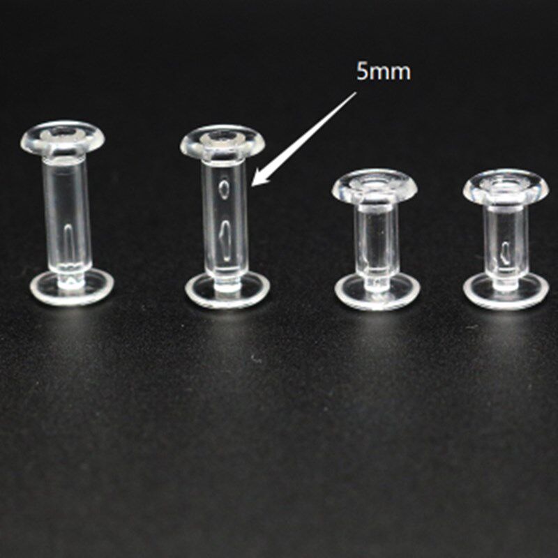 塑料钉帐本扣字母铆钉透明文具扣M5长度3mm5mm6mm8mm10mm11mm15mm