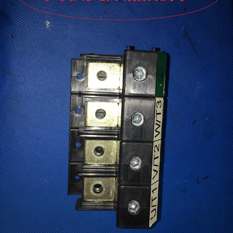 台达变频器VFD-B-F系列55/75/90KW接线端子塑料端子AB400主端子排