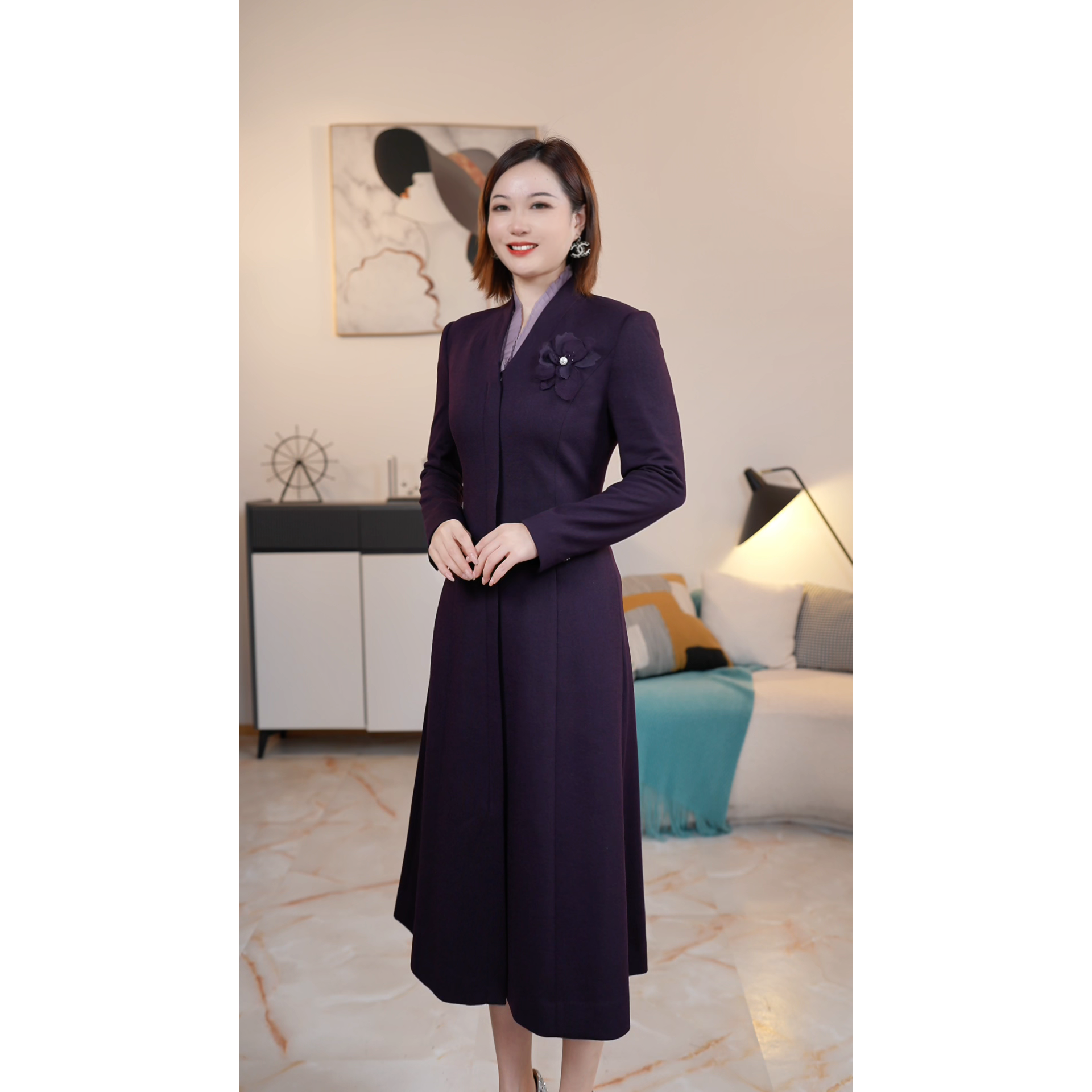 【撤柜清仓】C高端大码显瘦连衣裙 C6