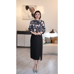 显瘦连衣裙 A原创高端大码 8867 撤柜清仓