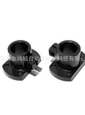 C-STHWCB切边导向轴支座开口 轴承支架钢制光轴固定座 C-STHWRB