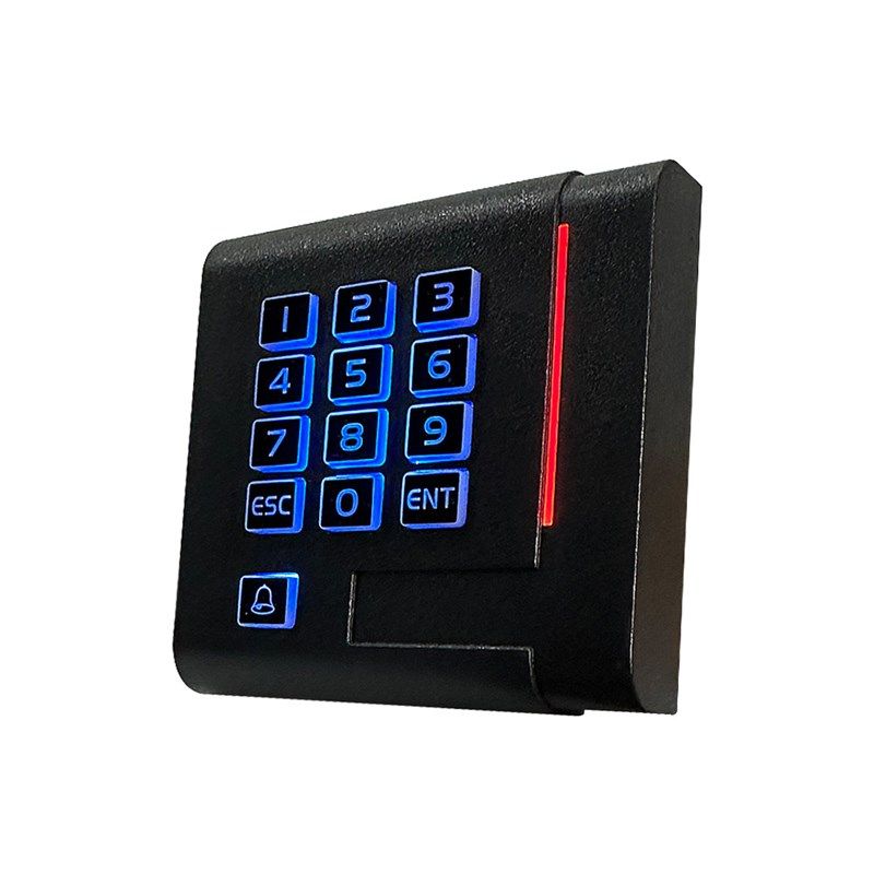 门禁读卡器IC密码刷卡器韦根26WG34输出86型尺寸楼宇小区rfid读头