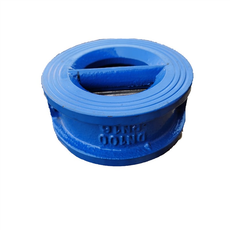 DH77X-16对夹式蝶式止回阀对夹双瓣止回阀蝶形止回阀单向阀逆止阀