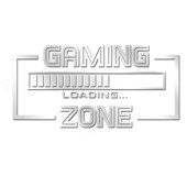 跨境GAMING ZONE立体镜面贴游戏区儿童房装 饰亚克力自粘墙贴