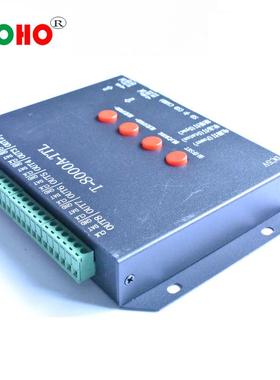 T-8000TTLT-8000全彩级联外控控制器led全彩点控八口控制器