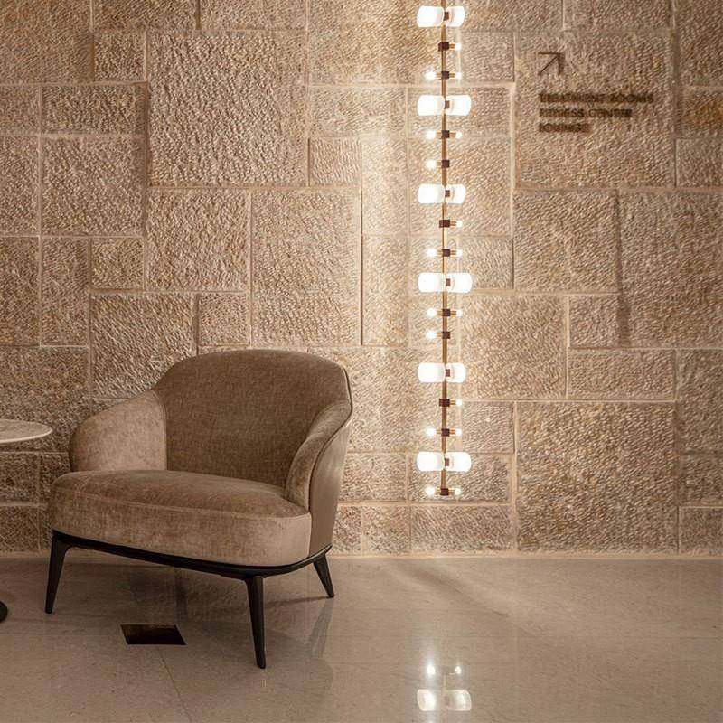 北欧长条客厅吊灯创意现代轻奢别墅餐厅复式楼梯间个性卧室床头灯,纺织面料/辅料/配套,纺织机械配件,淘宝优惠券,粉丝福利购,淘宝优惠卷