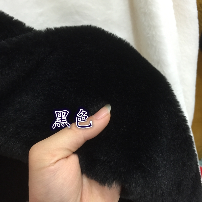 灰色仿獭兔毛绒布料柜台布玉石眼镜手机首饰品玉器展示珠宝柜台垫