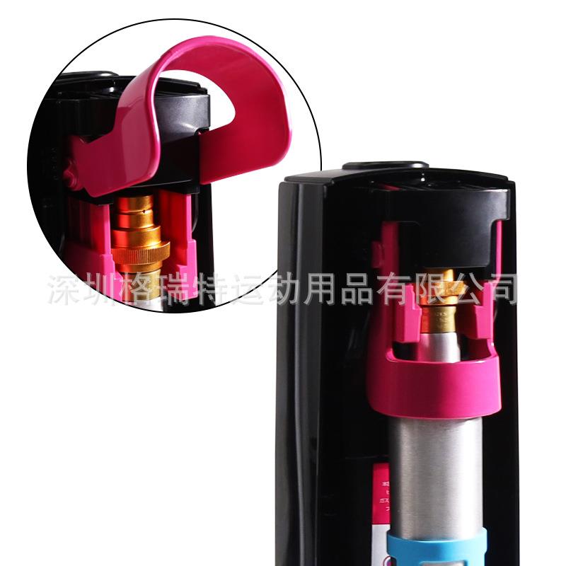 跨境爆款DUO/ART/TERRA机型苏打转接头紫红色快扣接头TR21-4螺纹