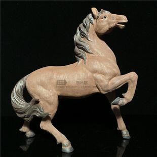石湾公仔陶瓷马生肖创意家居客厅电视柜玄关摆件开业乔迁工艺礼品