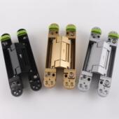 依佰利暗藏液压十字铰炼隐形门阻尼缓冲自闭合页暗装 外开门铰炼