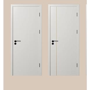 木门简约卧室免漆门轻奢室内门房间门卧室套装烤漆门家用工装定制