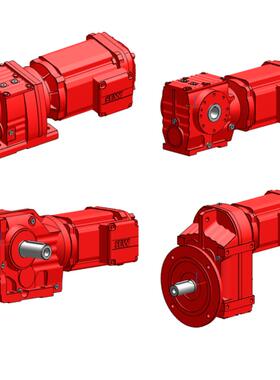 益嵊减速机带电机完全替代SEW赛威变频制动齿轮RSKF4767系列现货