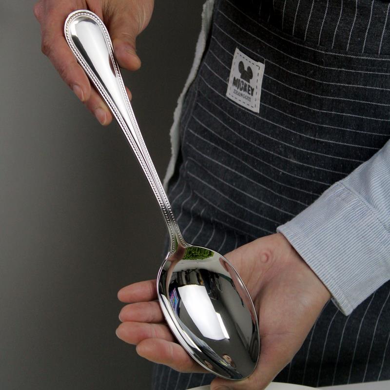 高档不锈钢干饭人大号分餐勺子西瓜拌饭喝汤盛汤勺粥勺稀饭勺