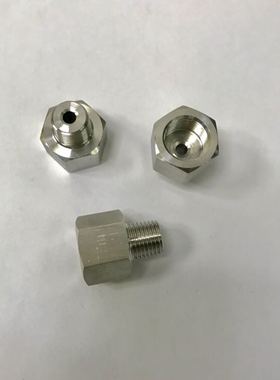 M16x1.5-Z1/4 不锈钢转换接头 内螺纹M16x1.5 外螺纹Z1/4 美制牙