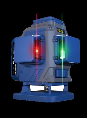 米德克GK03D地墙仪12线高精度强光激光下水平仪室外可见自动打线