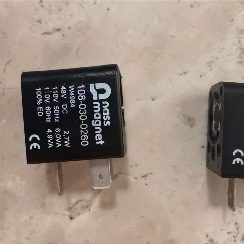 48VDC德国NASS MAGNET电磁阀AC110线圈108-030-0268 108-030-0260
