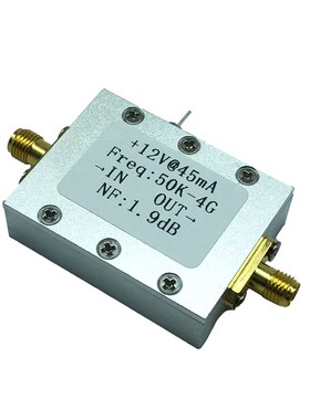 50K-4G LNA 低噪放 高增益25DB@0.8G 高增益平坦度 射频放大器
