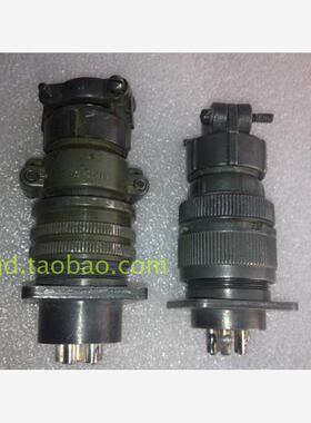 拆机 二手DDK JAE 航空插头、插座 MS3102 MS3108B 18-11 5芯镀银