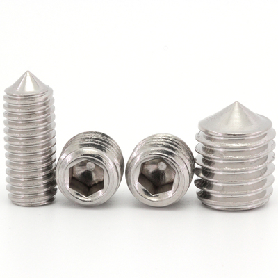 黑色粗M10mm内六角头中空无头螺丝紧定螺丝钉