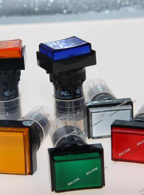 带锁长方形开关按钮单路常开常闭按键P16LAT1-1AB台湾进联DECA