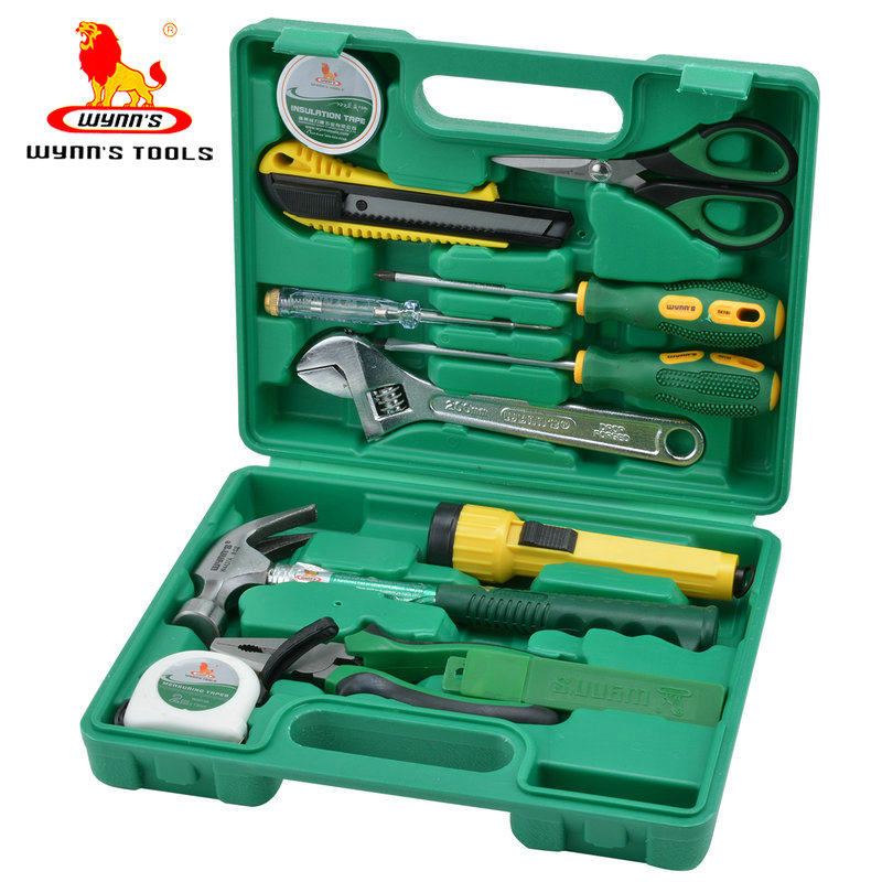 Wynns威力狮12件家庭工具组套 12PC家用工具组合包 套装工具W012B