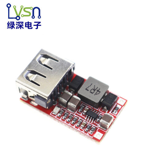 绿深 LSSZ DC-DC降压模块 6-24V12V24V转5V3A 车载 USB手机充电器