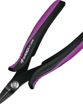 拓伏锐(TOPFORZA)PC2006尖嘴钳双色柄精密有牙尖嘴钳尖咀钳子