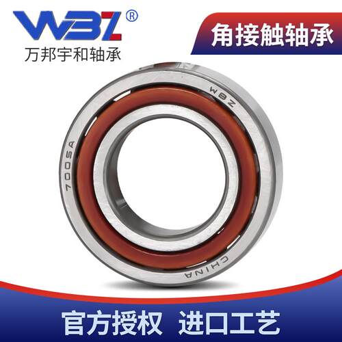 WBZ 角接触轴承 7200 7201 7202 7203 7204 7205 7206AC/P5