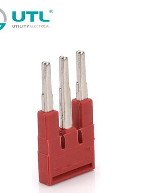 尤提乐 JFBS3-2.5导轨接线端子 中心联络件插件 接线端子端子附件