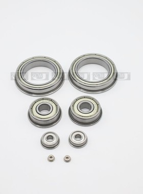 F686ZZ LF-1360ZZ 尺寸6*13*5mm 带挡边微型滚珠 法兰杯士轴承