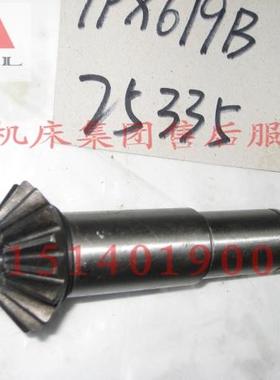 沈阳机床配件中捷数控镗床TPX6111B主轴伞齿轮轴25335长度16正品