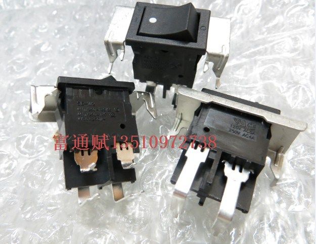 正品进口日本 EDK 船型开关 SE-W2P2A-O1BBM 4脚侧按船型翘板开关