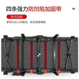 折床单人床办公室午休床工位睡叠床家用易床户外简ltao1015行军午
