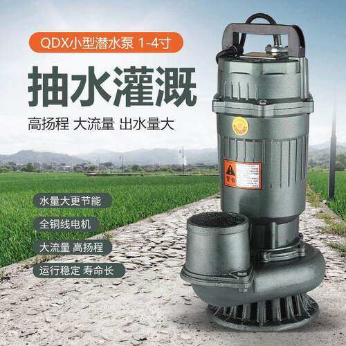 2寸2.5寸3寸用4寸农潜水泵/抽/水UGK机1.8KW大流量灌水泵2溉20V/3